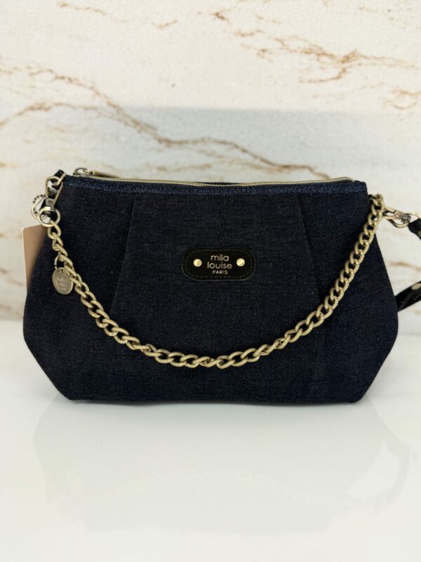 Sac pochette porté travers Mata JN4 Mila Louise noir