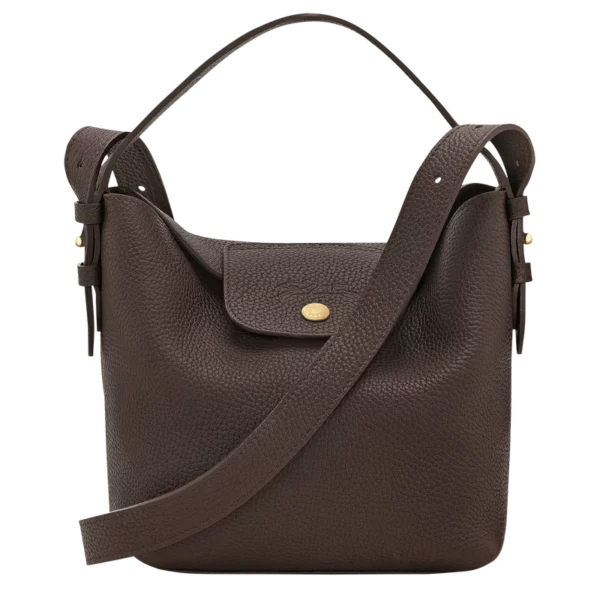 Sac seau S Le Cadence Cuir - Longchamp - moka