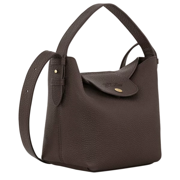 Sac seau S Le Cadence Cuir - Longchamp - moka