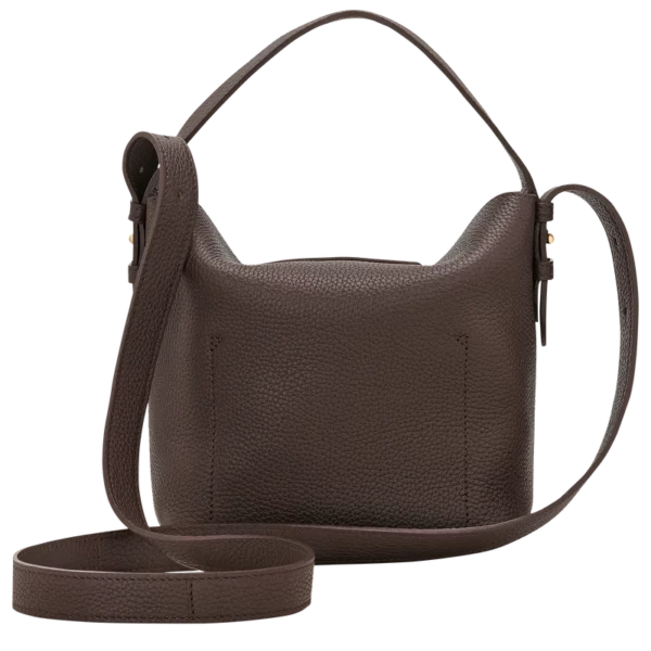 Sac seau S Le Cadence Cuir - Longchamp - moka