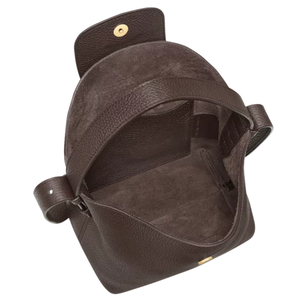 Sac seau S Le Cadence Cuir - Longchamp - moka