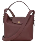 Sac seau S Le Cadence Cuir - Longchamp - bordeaux