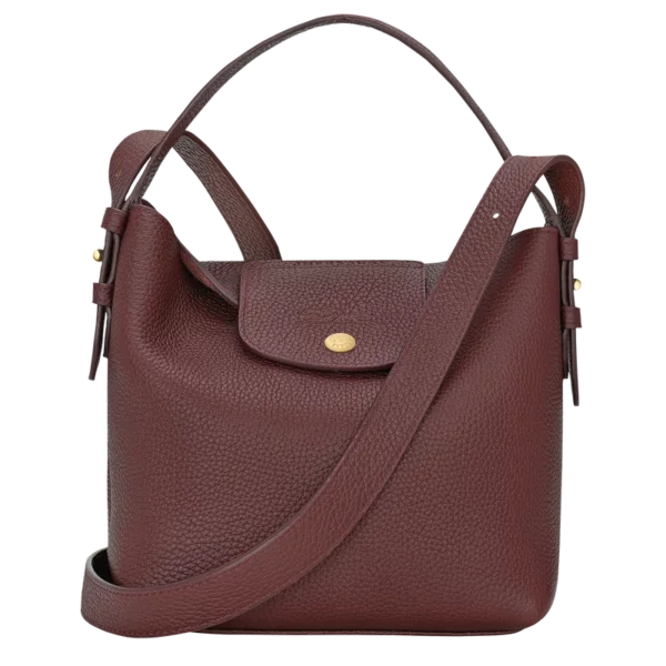 Sac seau S Le Cadence Cuir - Longchamp - bordeaux