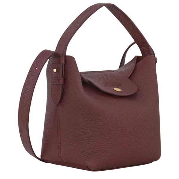 Sac seau S Le Cadence Cuir - Longchamp - bordeaux
