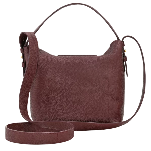 Sac seau S Le Cadence Cuir - Longchamp - bordeaux