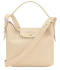 Sac seau S Le Cadence Cuir - Longchamp - vanille