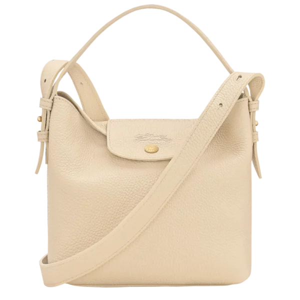Sac seau S Le Cadence Cuir - Longchamp - vanille