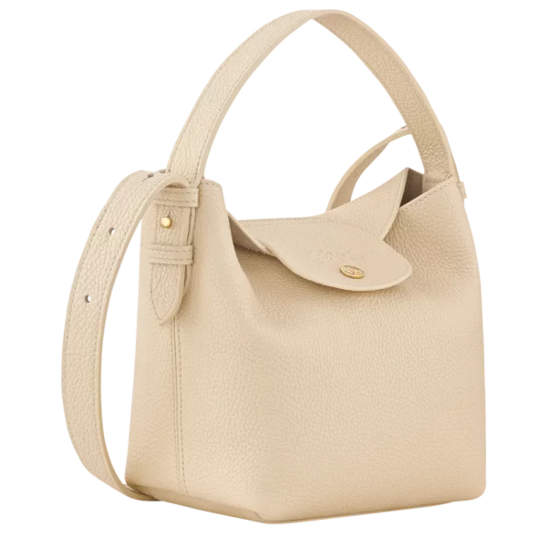 Sac seau S Le Cadence Cuir - Longchamp - vanille