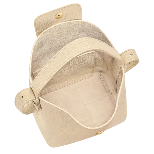 Sac seau S Le Cadence Cuir - Longchamp - vanille