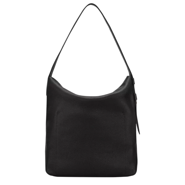 Sac porté épaule L Le Cadence Cuir - Longchamp - noir