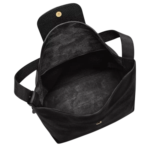 Sac porté épaule L Le Cadence Cuir - Longchamp - noir