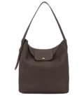 Sac porté épaule L Le Cadence Cuir - Longchamp - moka