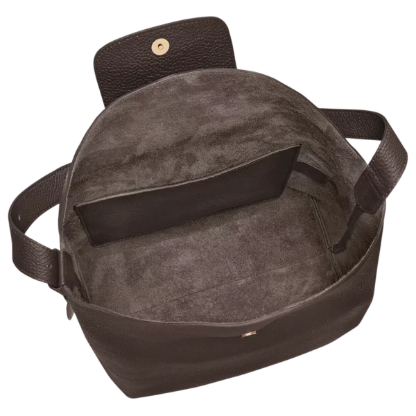 Sac porté épaule L Le Cadence Cuir - Longchamp - moka