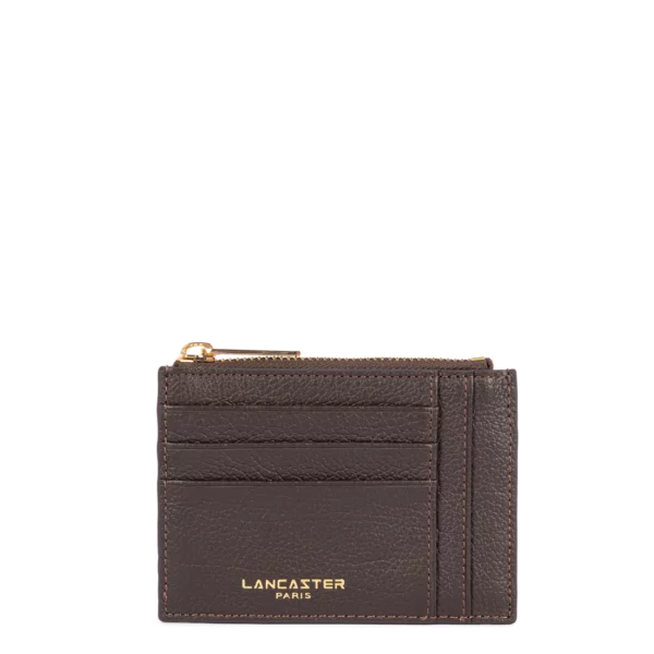 Porte-cartes Dune Lancaster marron foncé