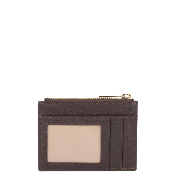 Porte-cartes Dune Lancaster marron foncé
