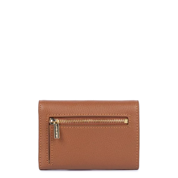 Portefeuille femme cuir Sierra Lancaster camel