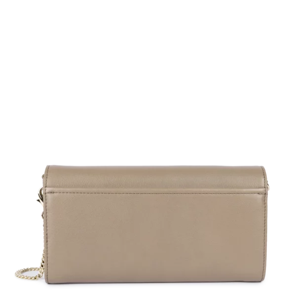 Pochette Mademoiselle Grace Lancaster sable foncé