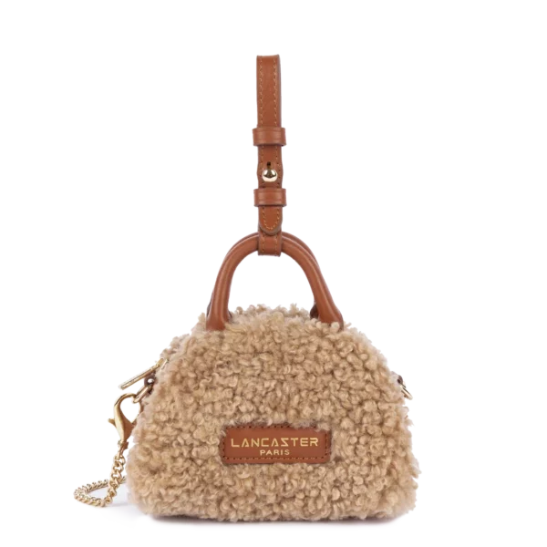 Mini sac à main Moumoute Lancaster cognac