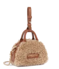 Mini sac à main Moumoute Lancaster cognac