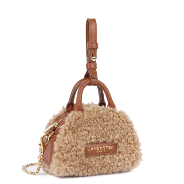 Mini sac à main Moumoute Lancaster cognac