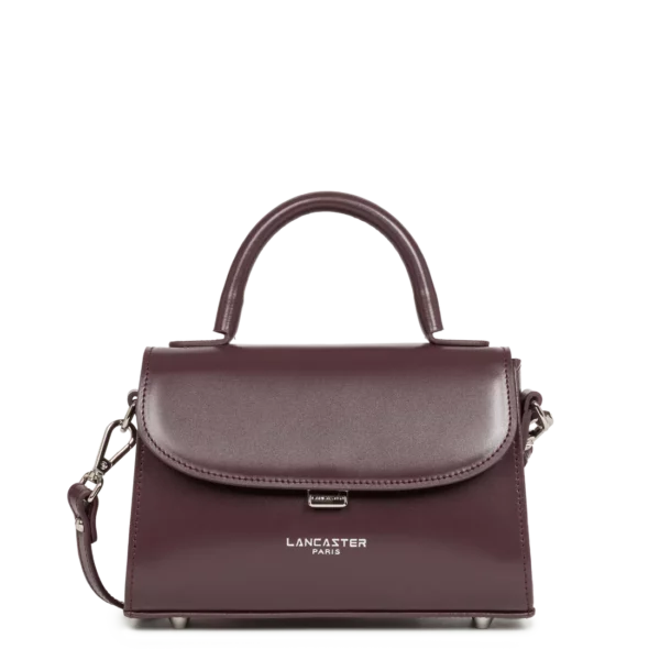 Sac à main Suave Even cuir Lancaster bordeaux foncé