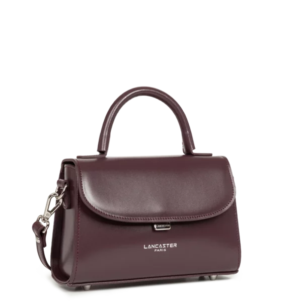 Sac à main Suave Even cuir Lancaster bordeaux foncé