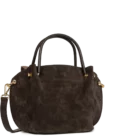 Sac à main Suède Louisa Lancaster marron
