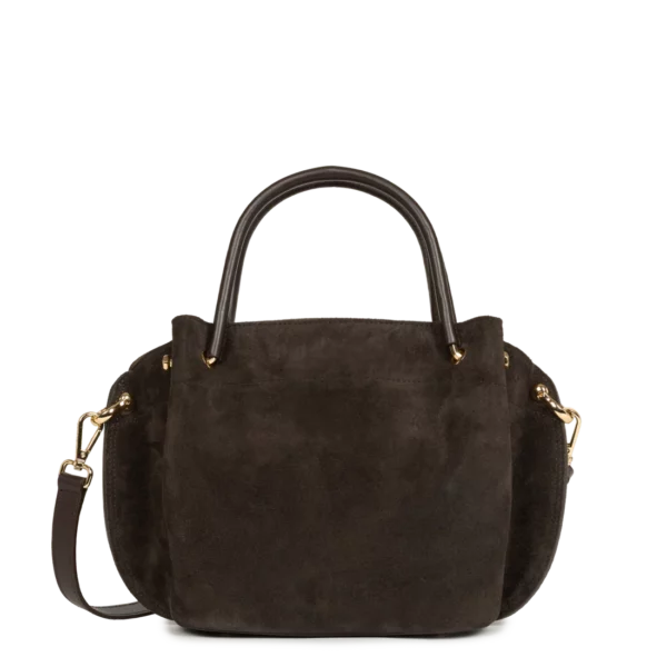 Sac à main Suède Louisa Lancaster marron