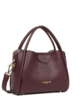 Sac à main Ida double Cuir Lancaster bordeaux foncé