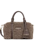 Petit Sac Polochon Lancaster moumoute Ana marron