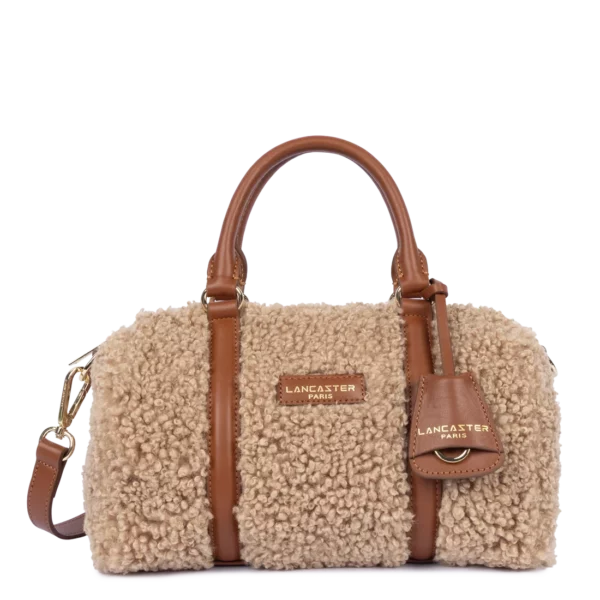 Sac Polochon Lancaster moumoute Ana cognac
