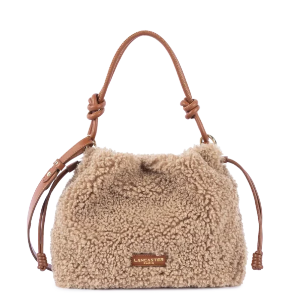 Sac besace Moumoute Lancaster cognac