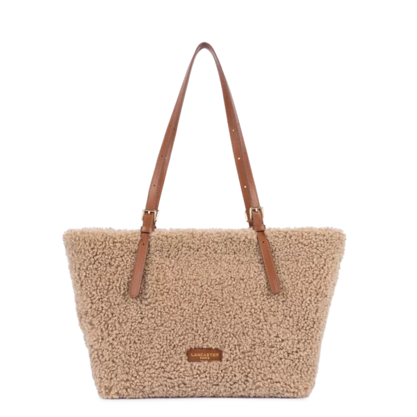Sac cabas Moumoute Lancaster cognac