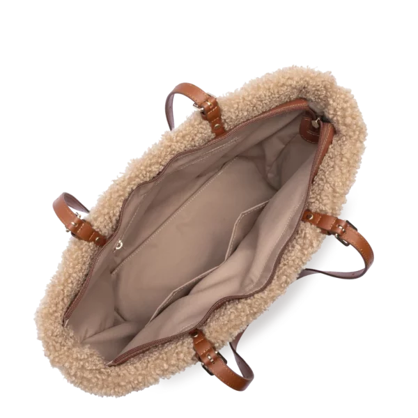 Sac cabas Moumoute Lancaster cognac