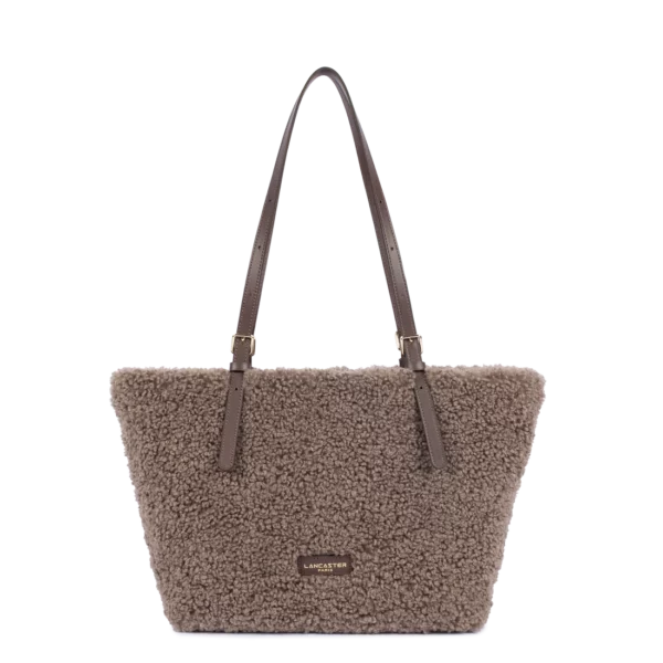 Sac cabas Moumoute Lancaster marron
