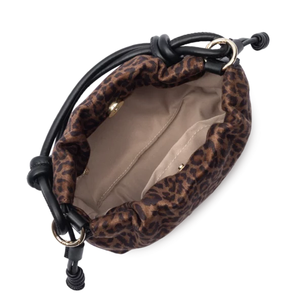 Sac besace Lancaster Jungle marron léopard
