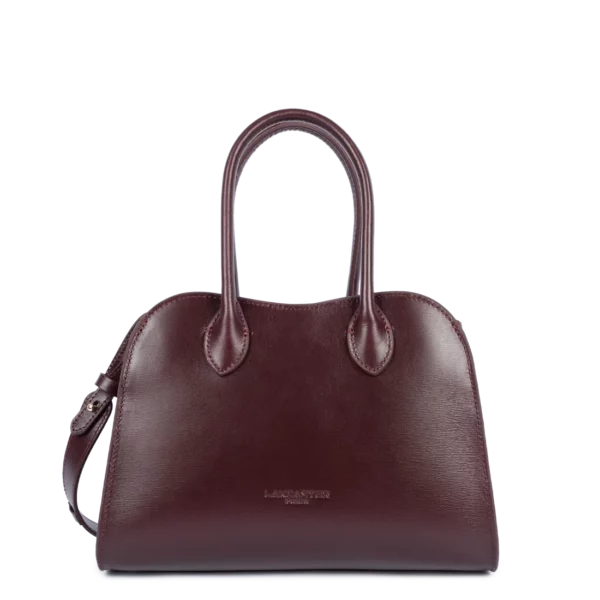 Petit sac à main Box Hopper Lancaster bordeaux