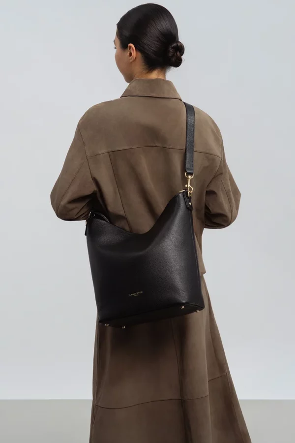 Grand sac seau Dune Lancaster marron foncé