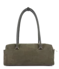 Sac rectangle suède Lancaster kaki