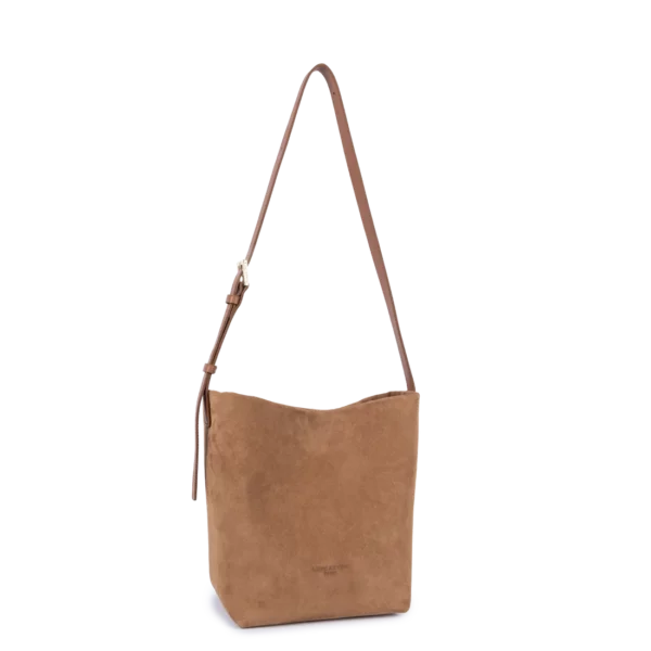 Sac seau femme Suède Lancaster camel