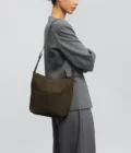 Sac seau femme Suède Lancaster kaki