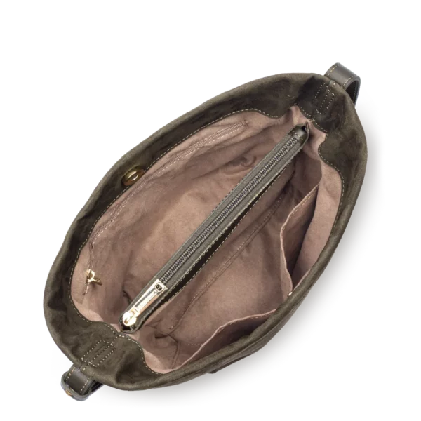 Sac seau femme Suède Lancaster kaki