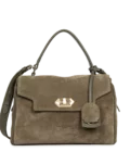 Sac à main femme Grace Suède Lancaster kaki