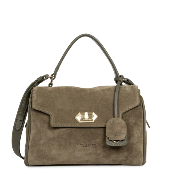 Sac à main femme Grace Suède Lancaster kaki