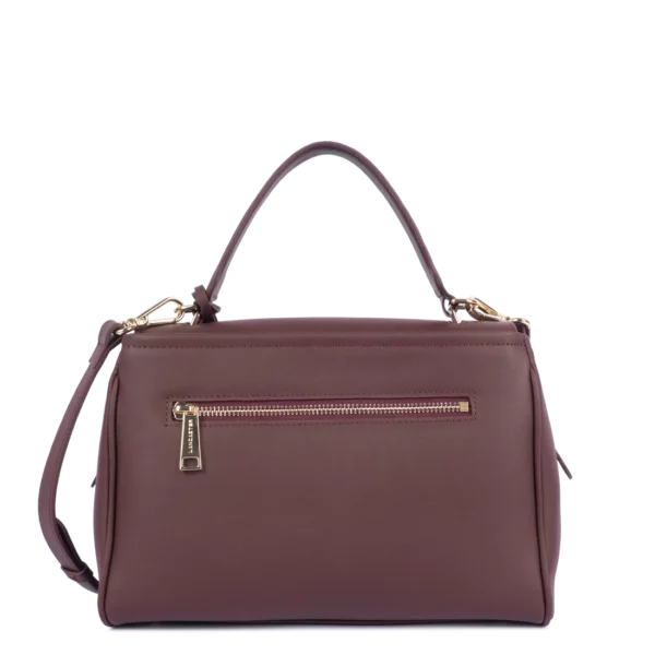 Sac à main Donna Grace Lancaster bordeaux foncé