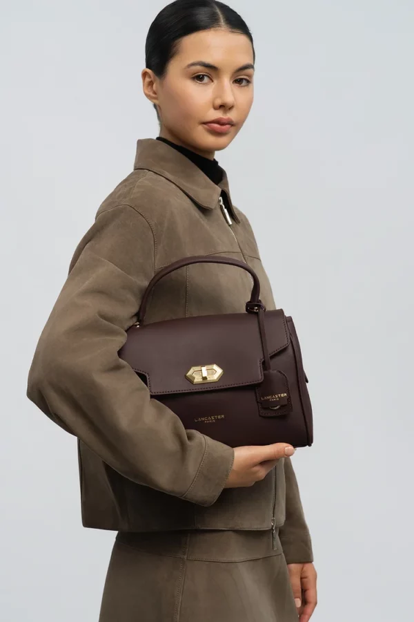 Sac à main Donna Grace Lancaster bordeaux foncé