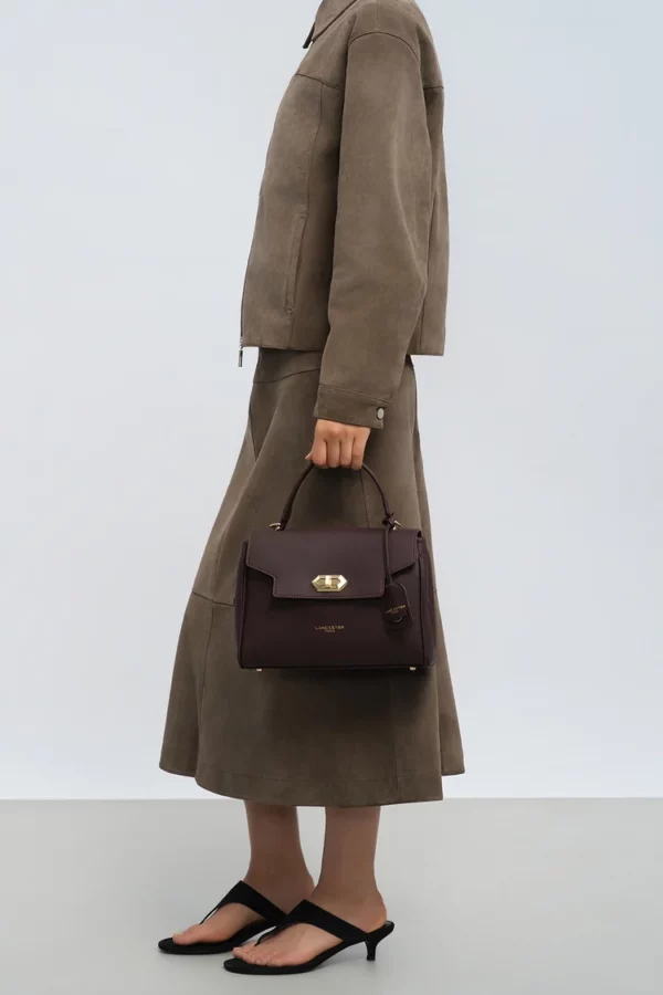 Sac à main Donna Grace Lancaster bordeaux foncé