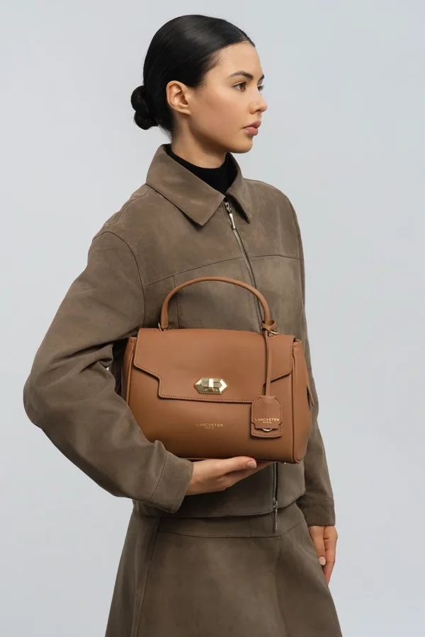 Sac à main Donna Grace Lancaster moka