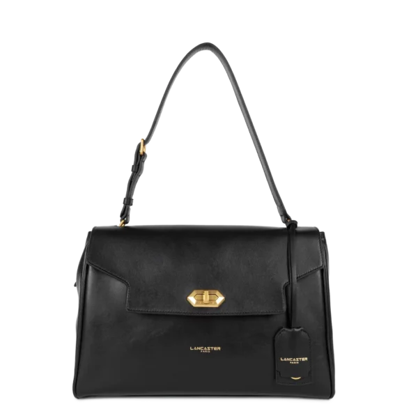 Grand cabas épaule Donna Grace Lancaster noir