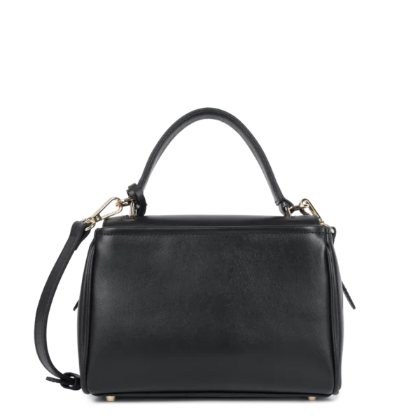 Sac à main cuir Lancaster Donna Grace noir